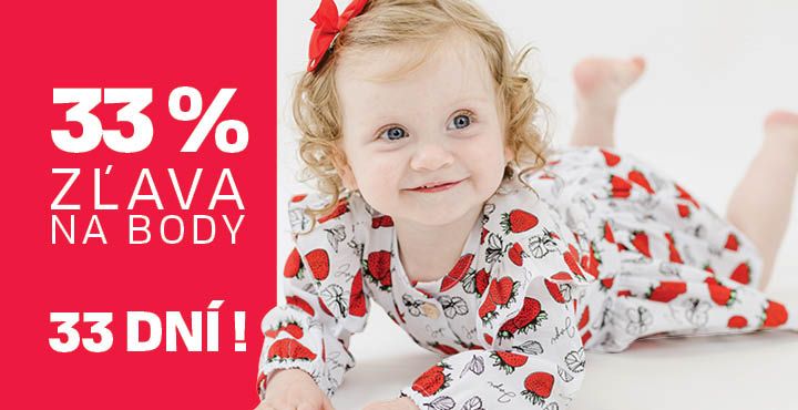 Detské body - zľava 33%