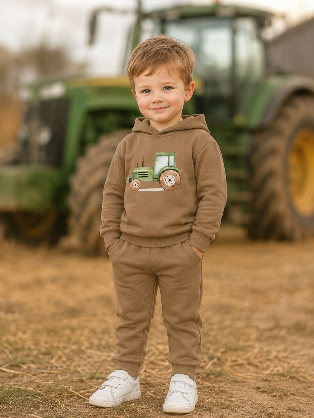 Chlapčenská mikina TRACTOR