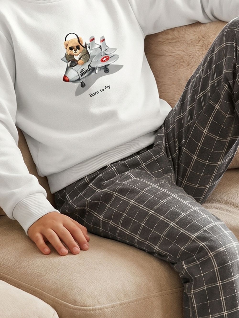 Chlapčenské pyžamo  BORN TO FLY