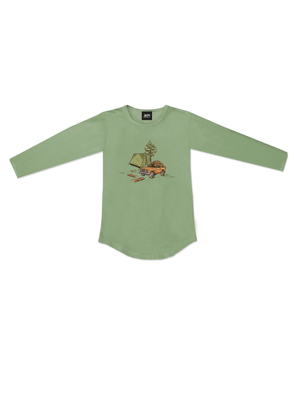 Chlapčenské tričko CAMP s dlhým rukávom