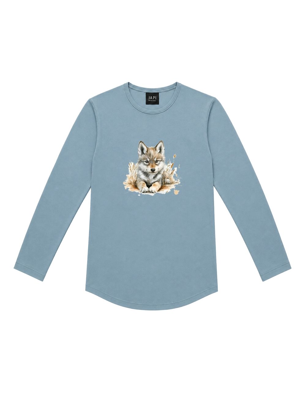 Chlapčenské tričko CUTE WOLF s dlhým rukávom