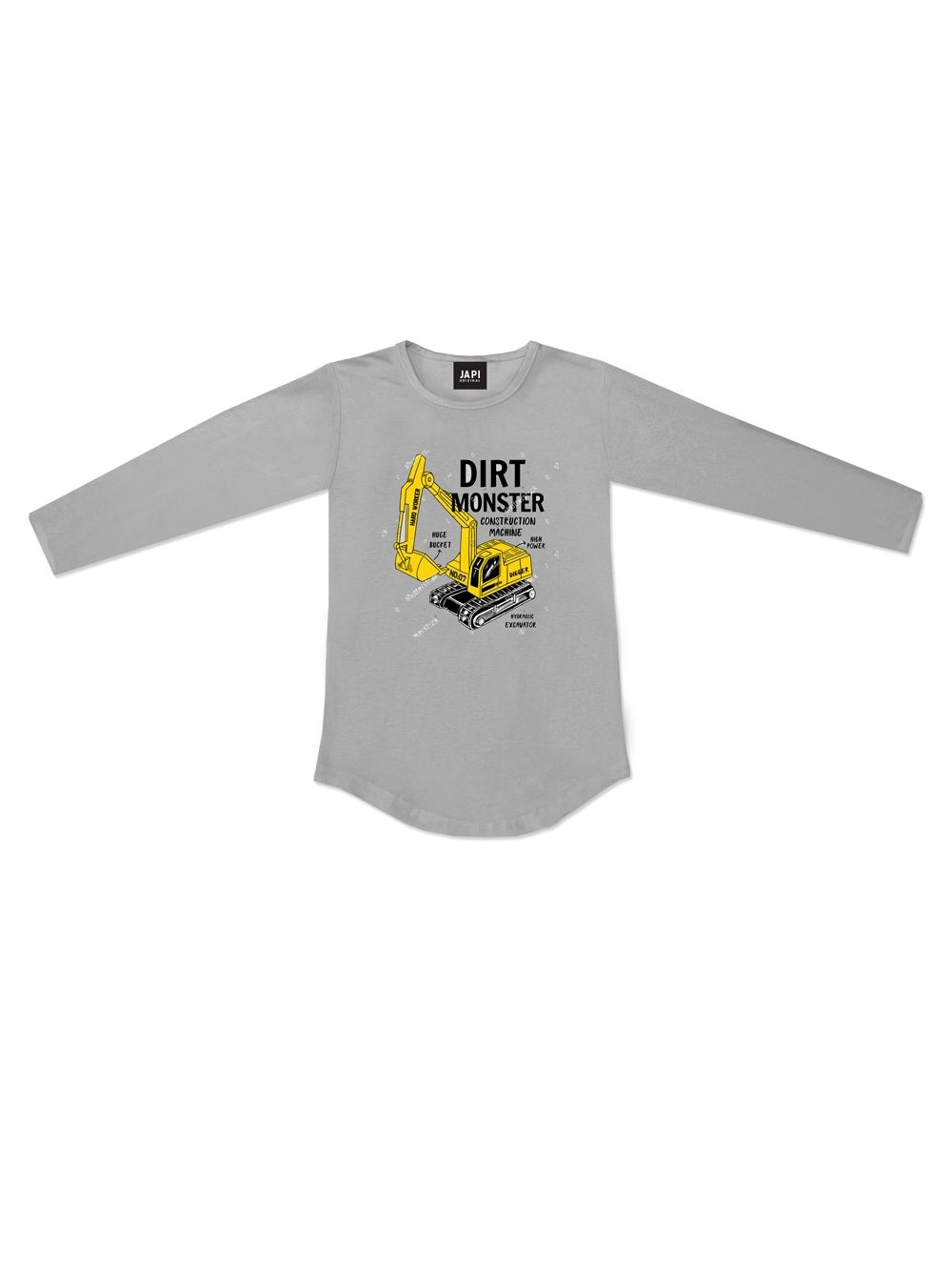 Chlapčenské tričko MONSTER s dlhým rukávom