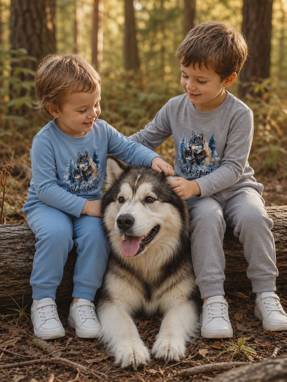 Chlapčenské tričko WILD SPIRIT  s dlhým rukávom