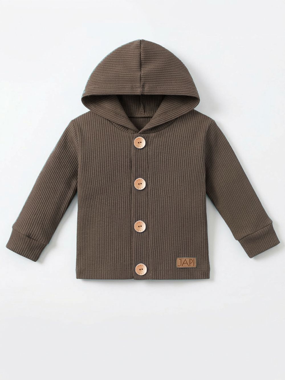 Detská mikina s kapucňou NATURAL