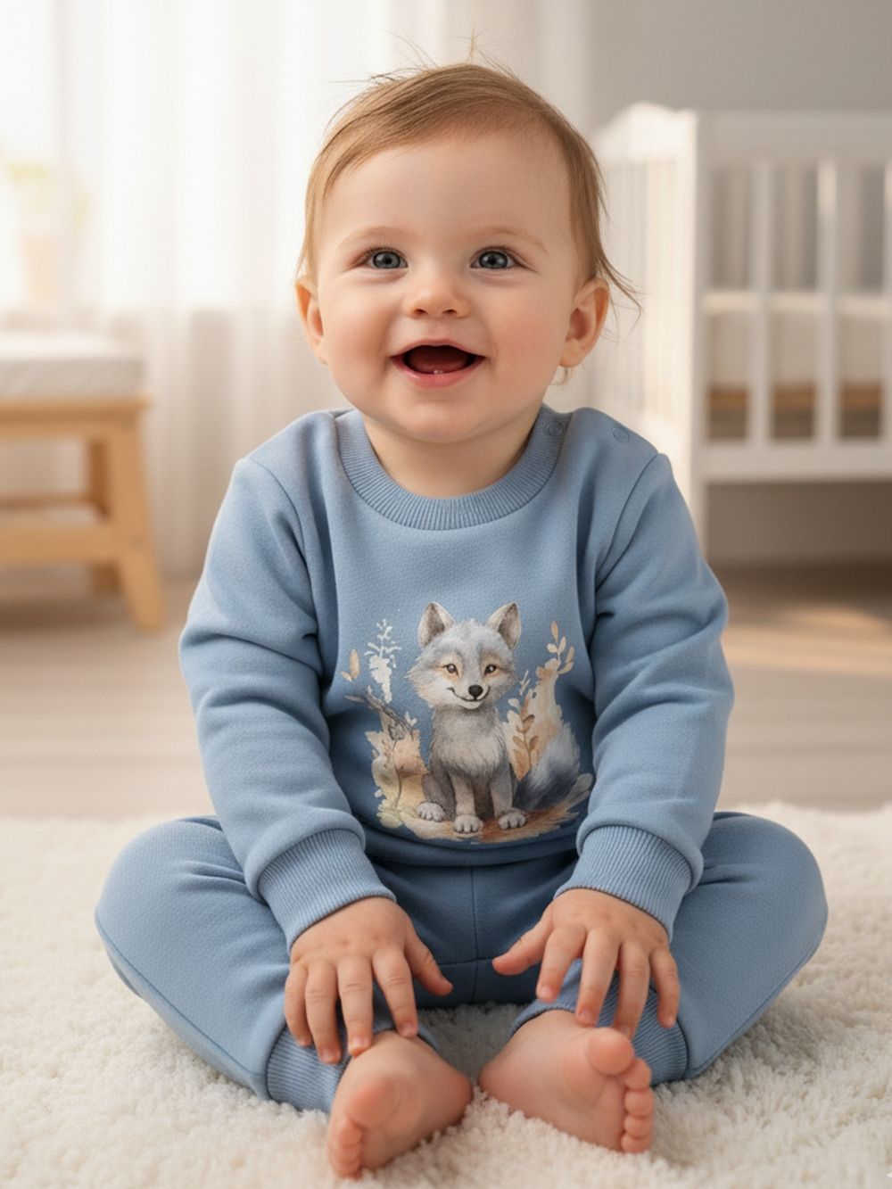 Detská súprava pulover+nohavice LITTLE WOLF