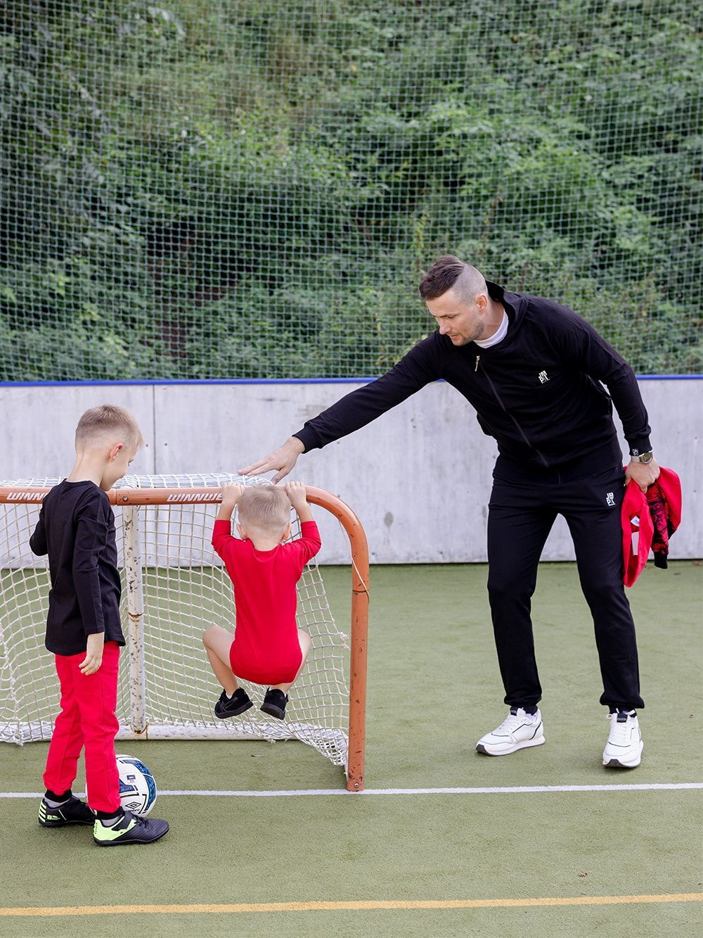 Detské body 1F FOOTBALL s dlhým rukávom