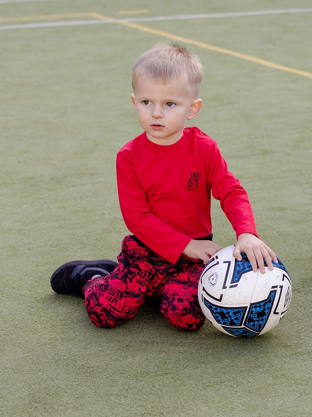 Detské body 1F FOOTBALL s dlhým rukávom