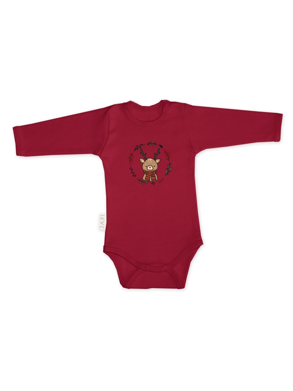 Detské body DEER s dlhým rukávom