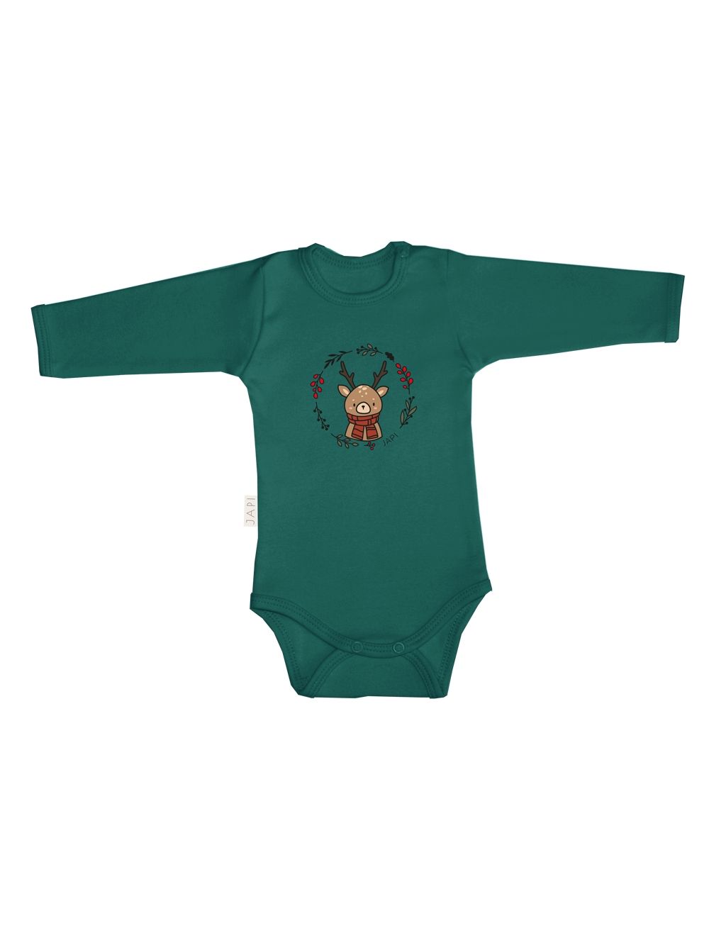 Detské body DEER s dlhým rukávom