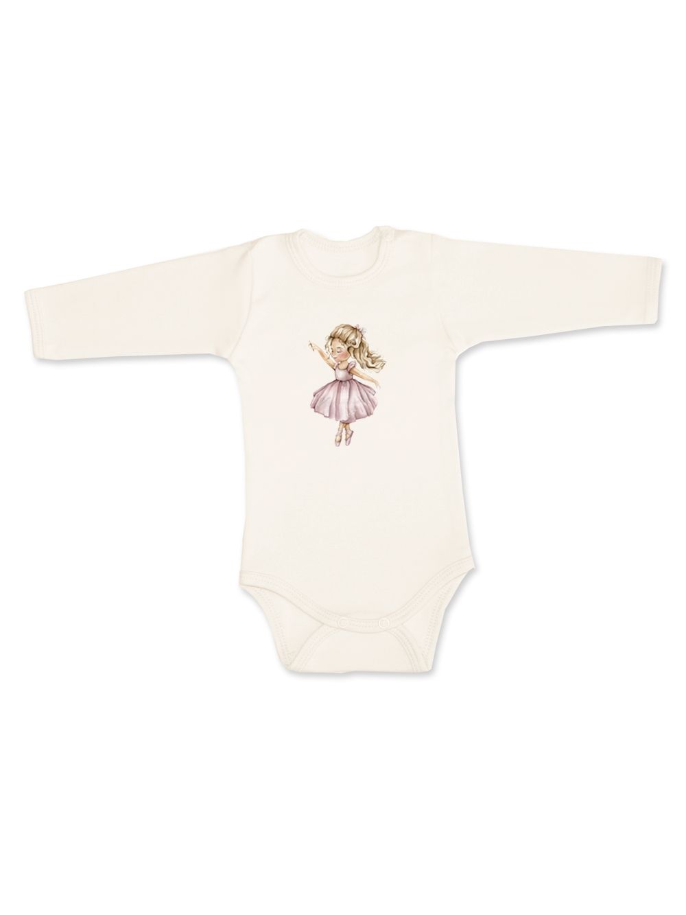 Detské body DOLL s dlhým rukávom