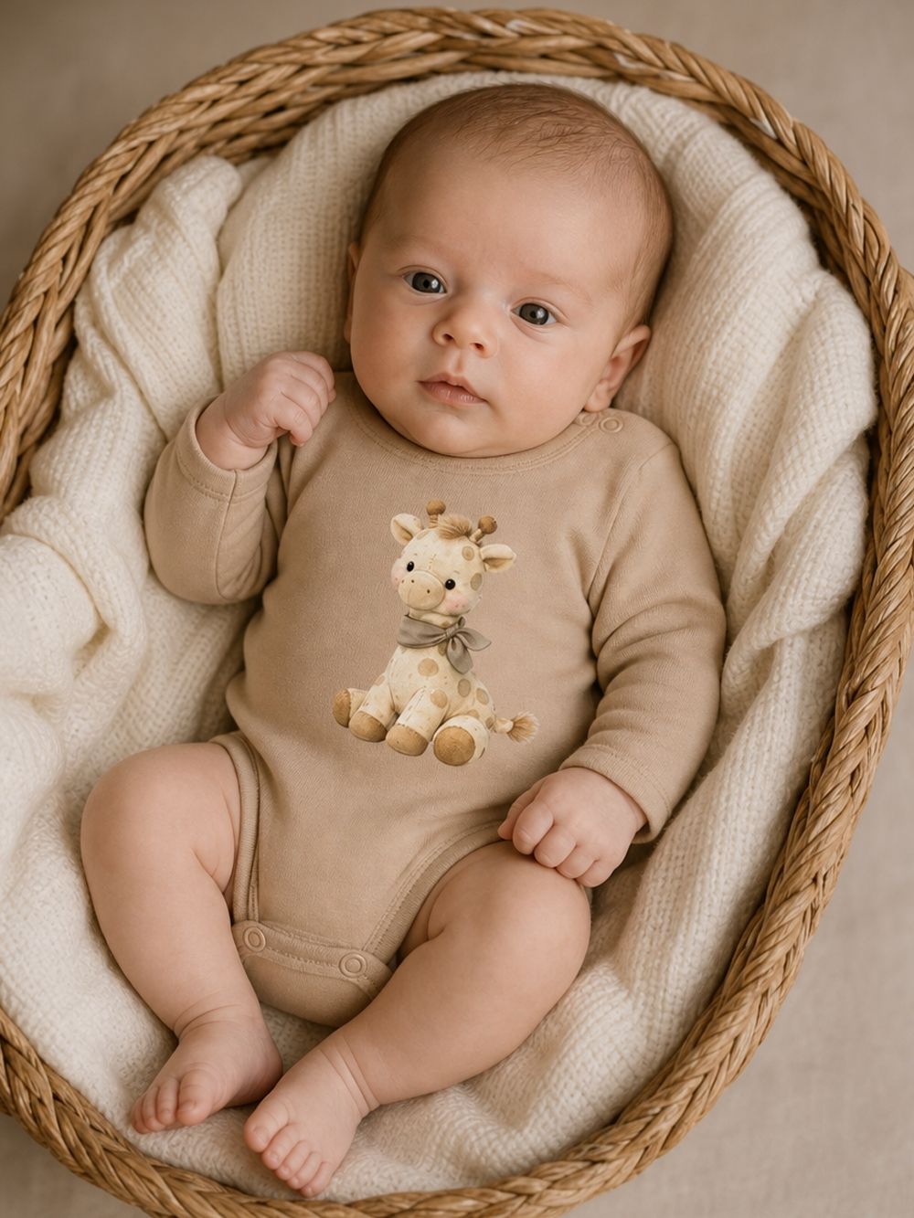 Detské body GIRAFFE s dlhým rukávom