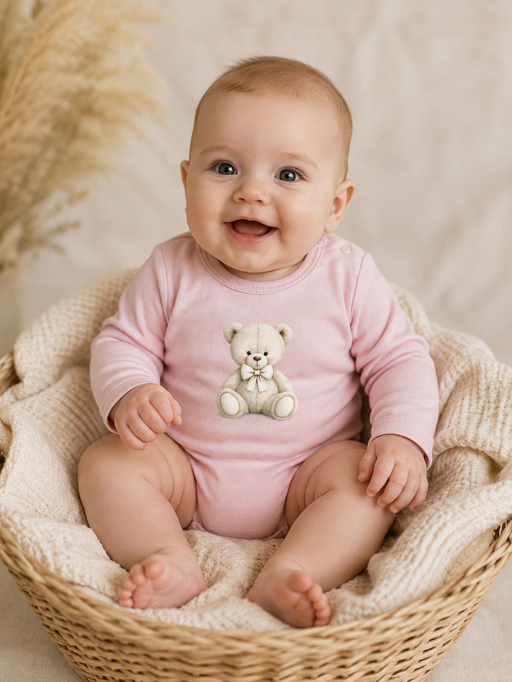 Detské body LITTLE BEAR s dlhým rukávom