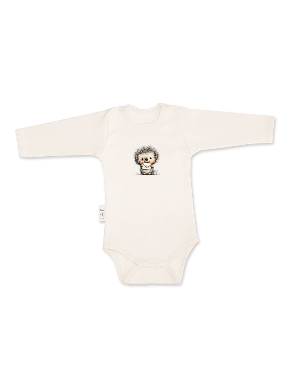 Detské body LOVELY HEDGEHOG s dlhým rukávom