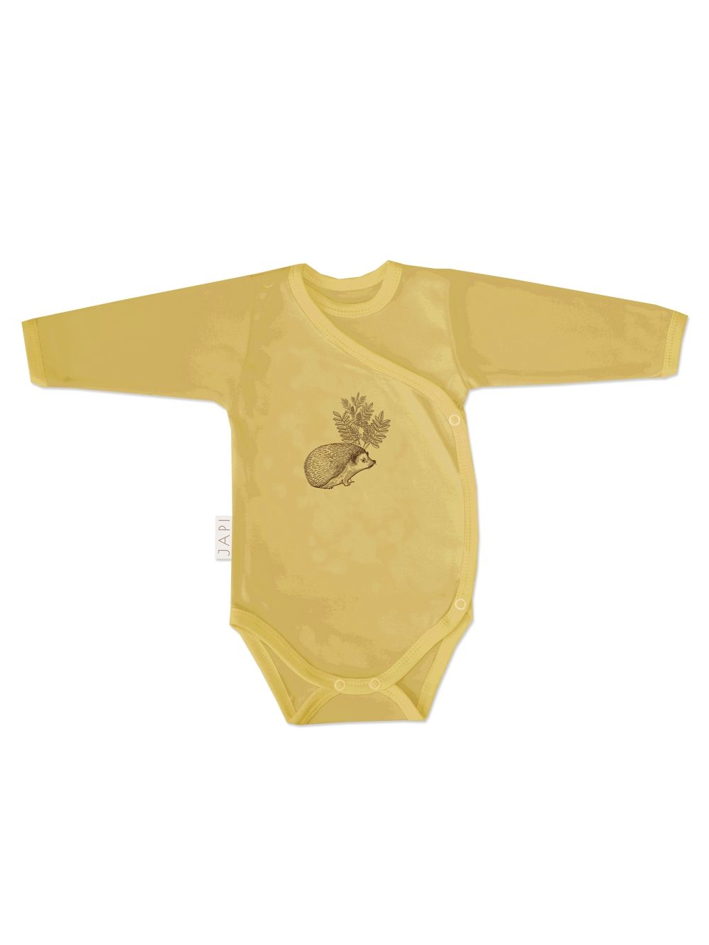 Detské body prekladacie 1F WOOD s dlhým rukávom