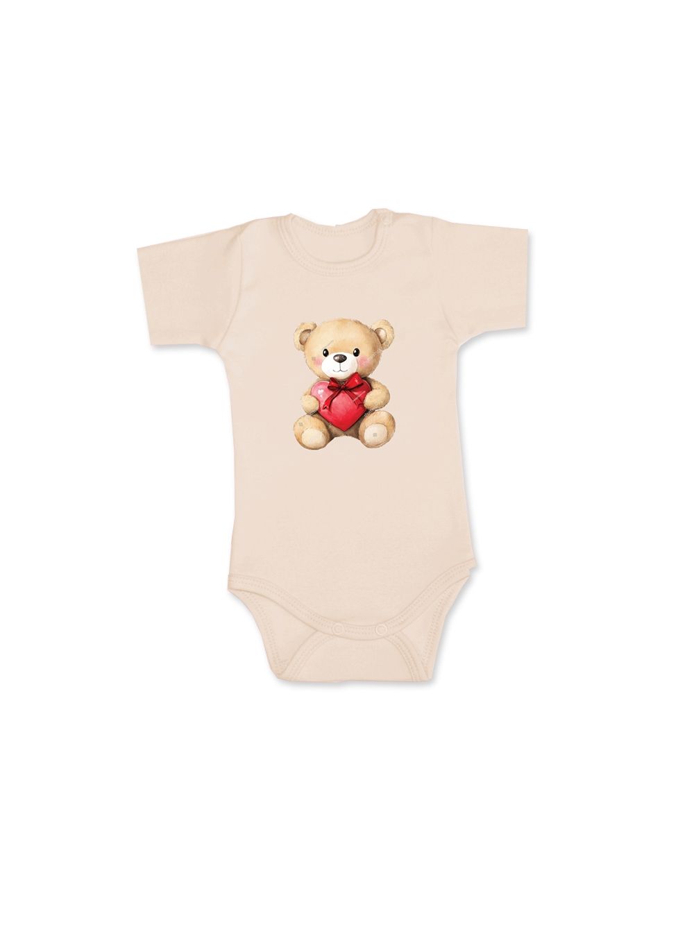 Detské body TEDDY LOVE s krátkym rukávom
