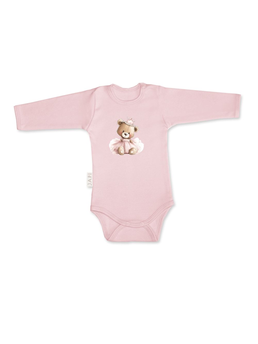 Detské body TEDDY PRINCESS s dlhým rukávom