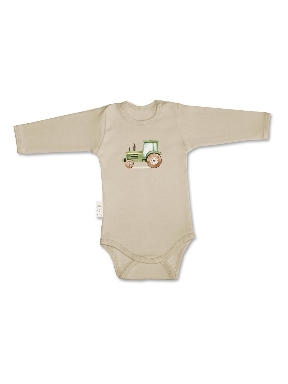 Detské body TRACTOR s dlhým rukávom