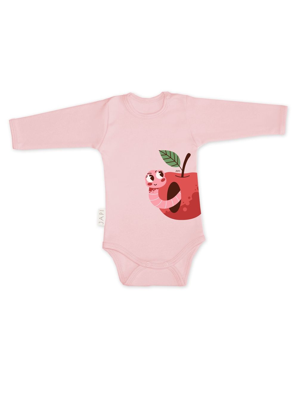 Detské body WORM s dlhým rukávom