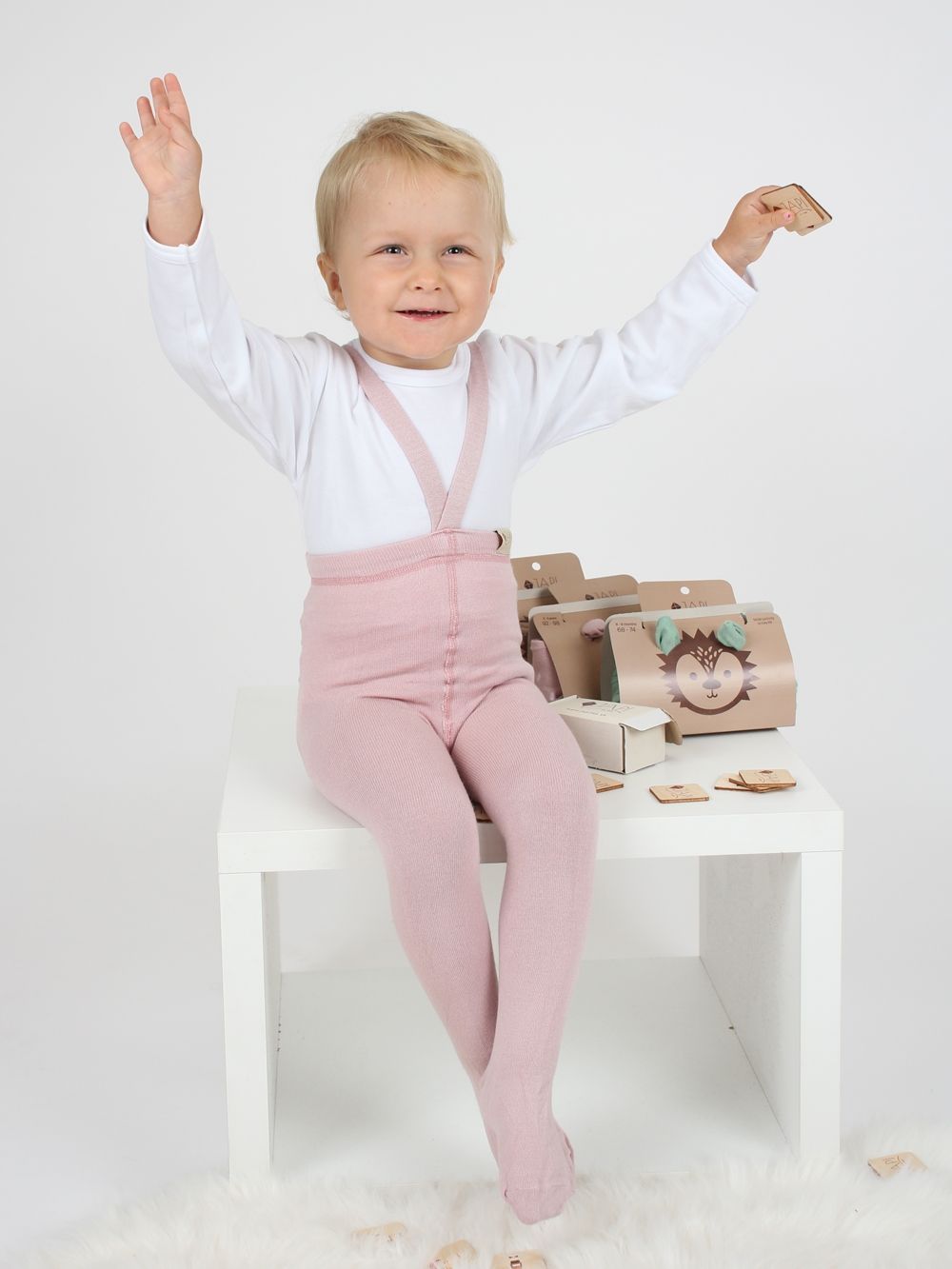 Detské pančuchy na traky BAMBOO 1