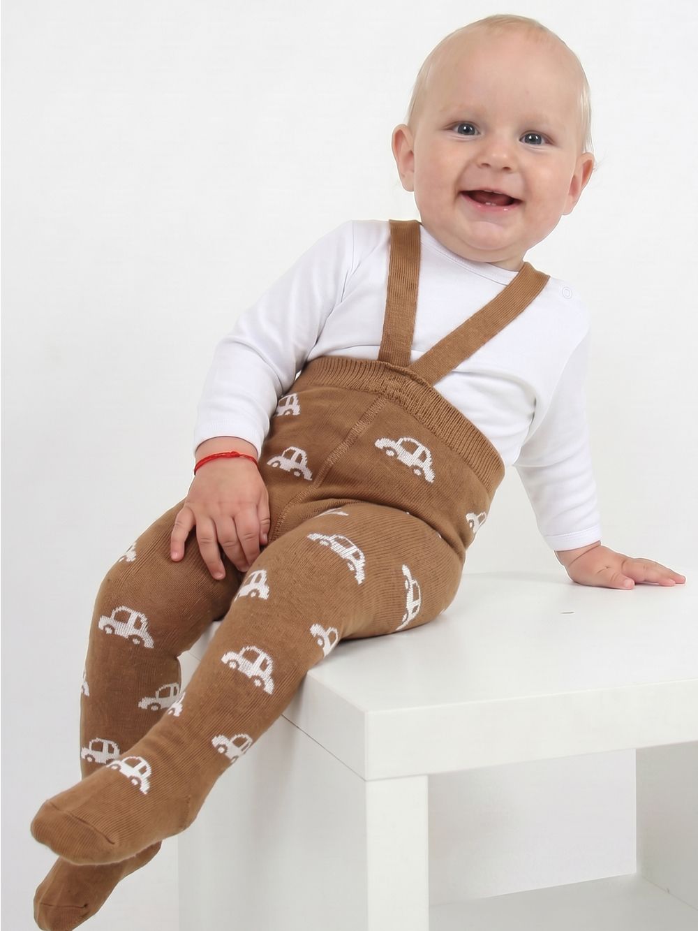 Detské pančuchy na traky BAMBOO CARS