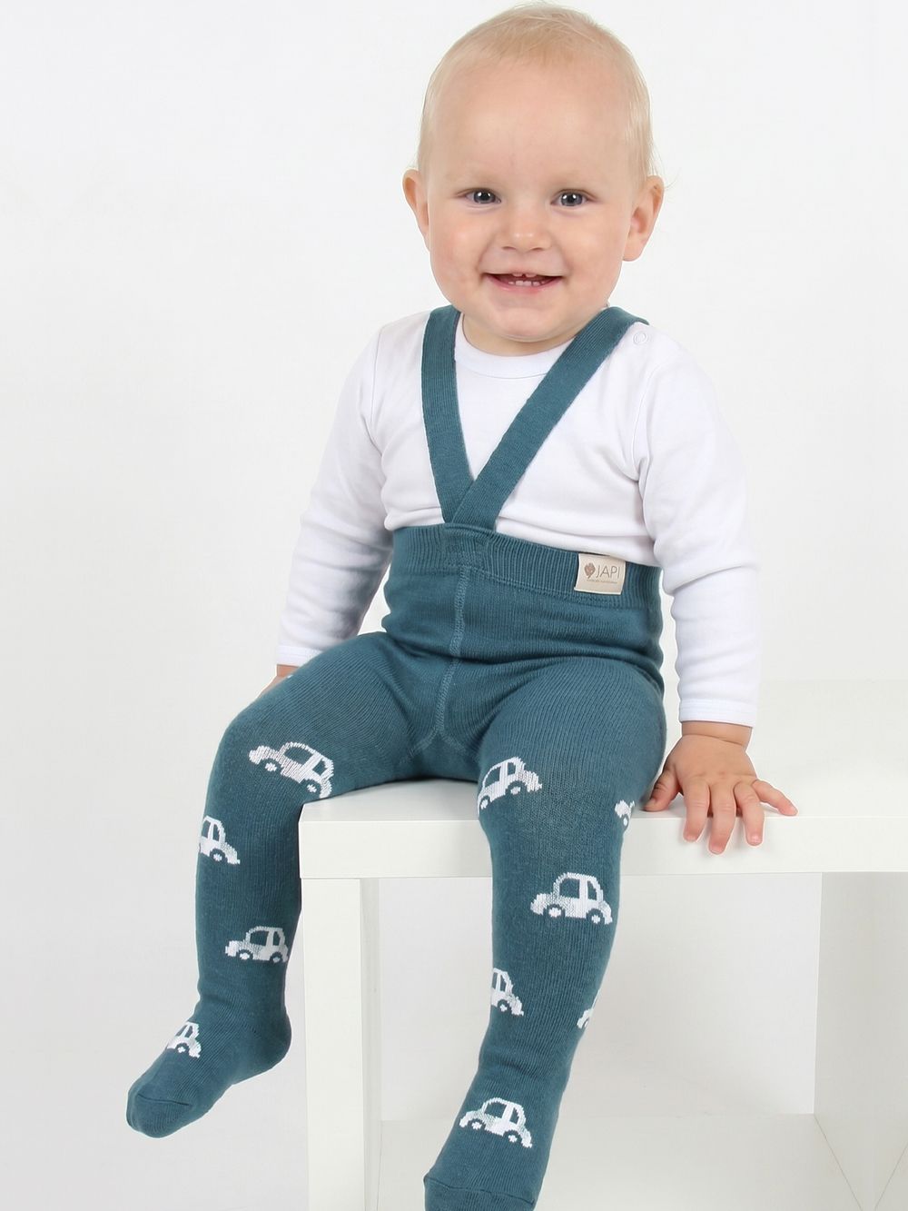 Detské pančuchy na traky BAMBOO CARS