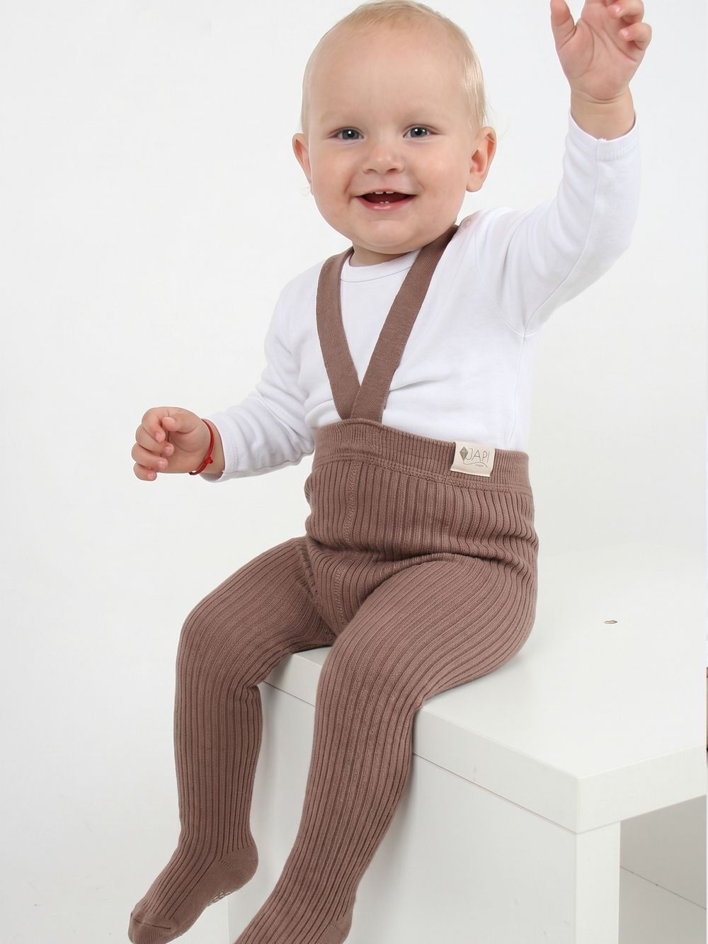 Detské pančuchy na traky protišmykové RIB SLIM 2