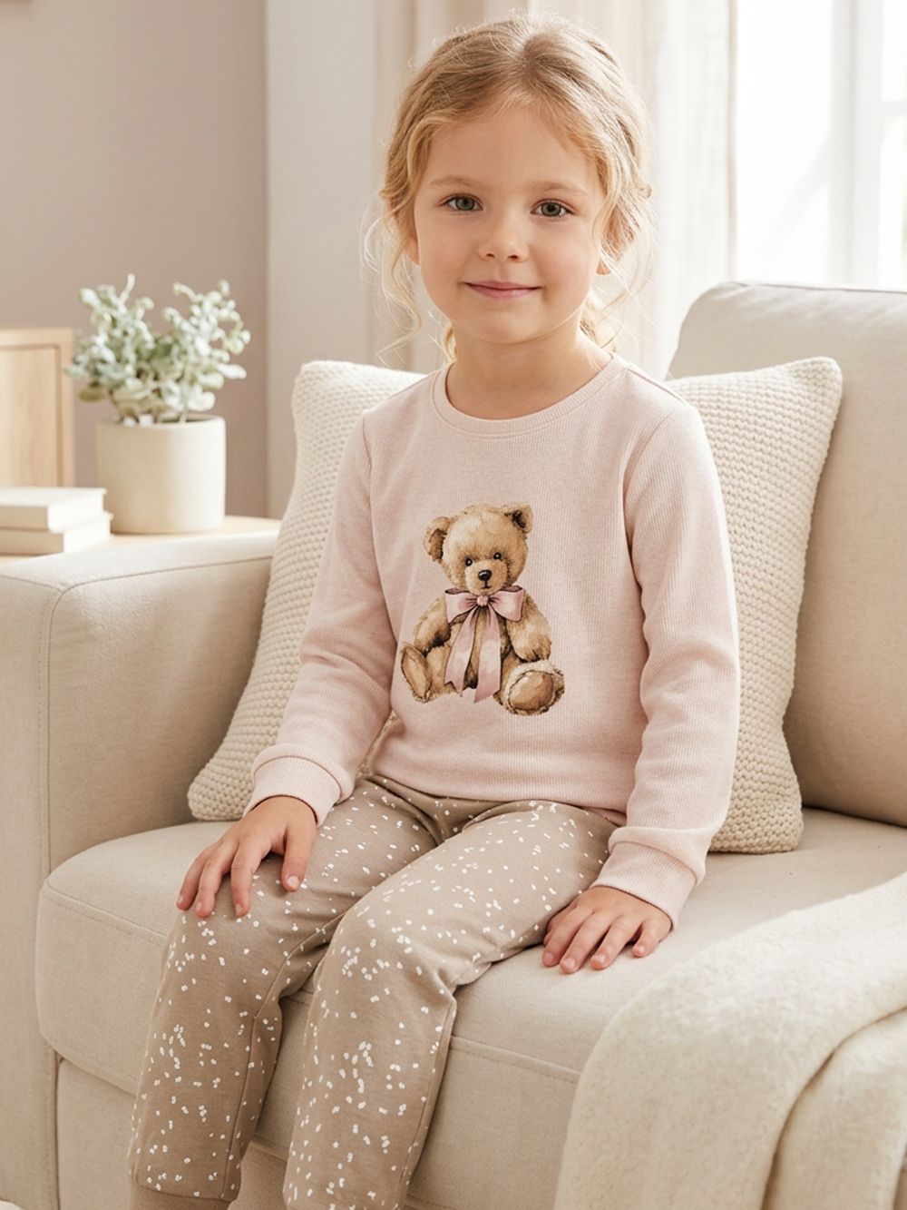 Dievčenské pyžamo CUTE TEDDY