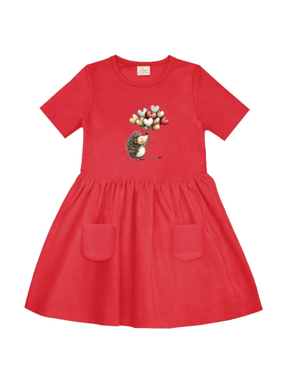 Dievčenské šaty BALLOONS s krátkym rukávom