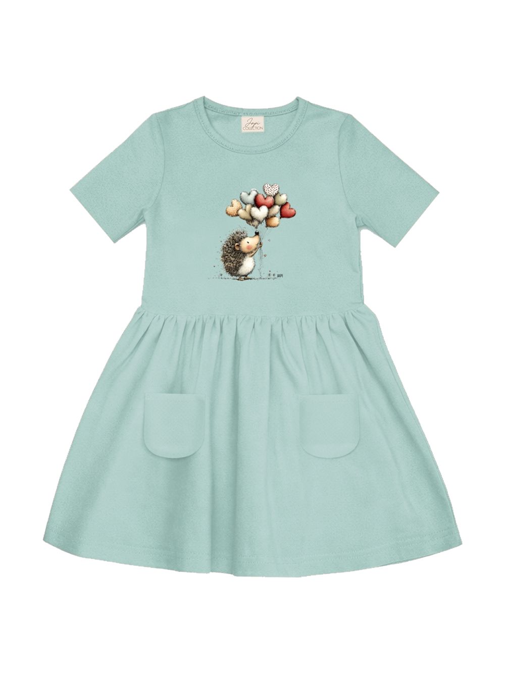 Dievčenské šaty BALLOONS s krátkym rukávom