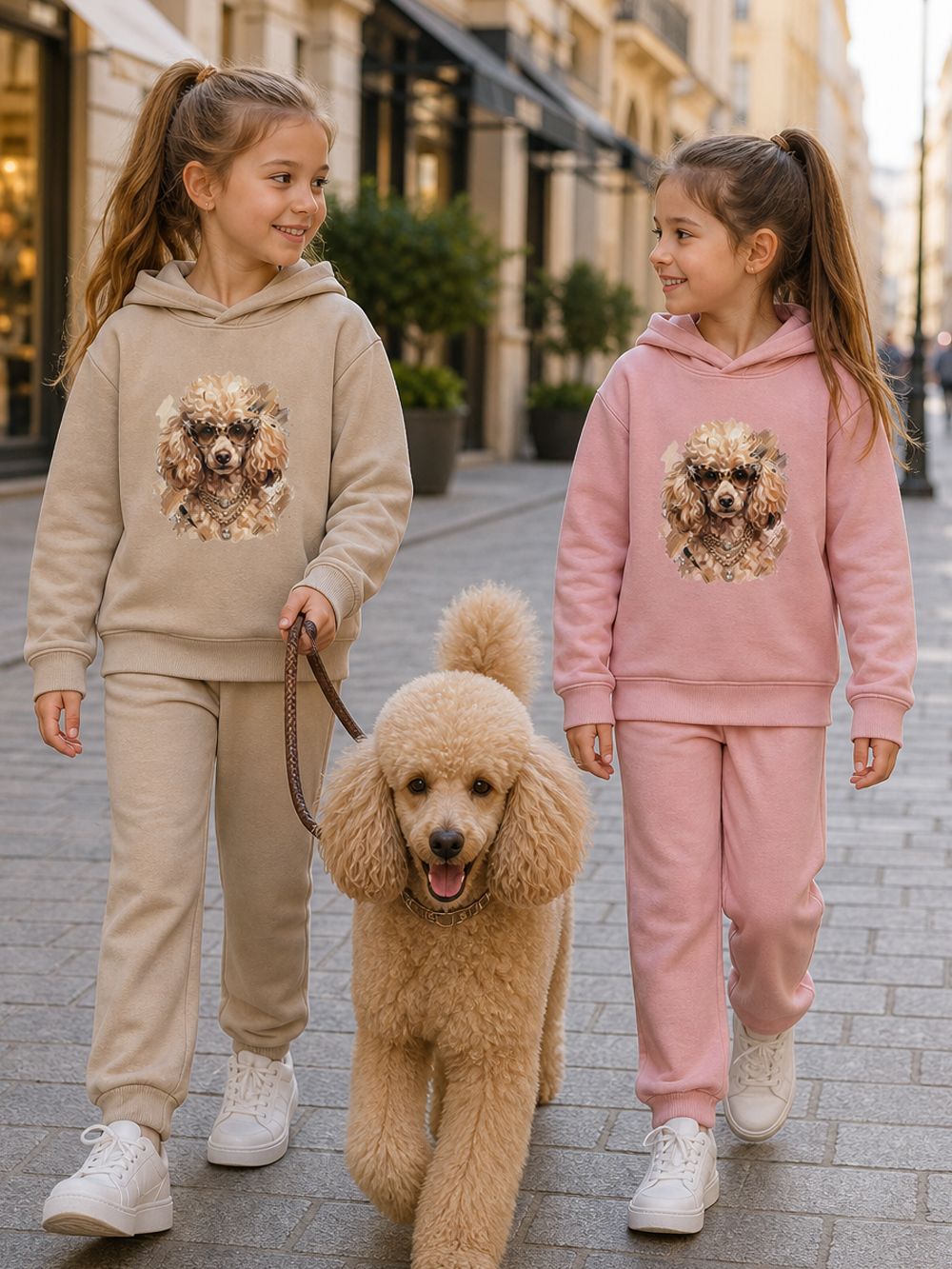 Dievčenské tepláky 1F GIRLS COLORS