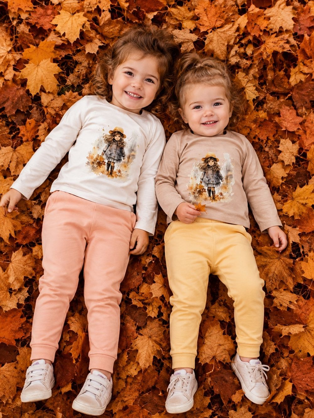 Dievčenské tričko  AUTUMN TIME s dlhým rukávom