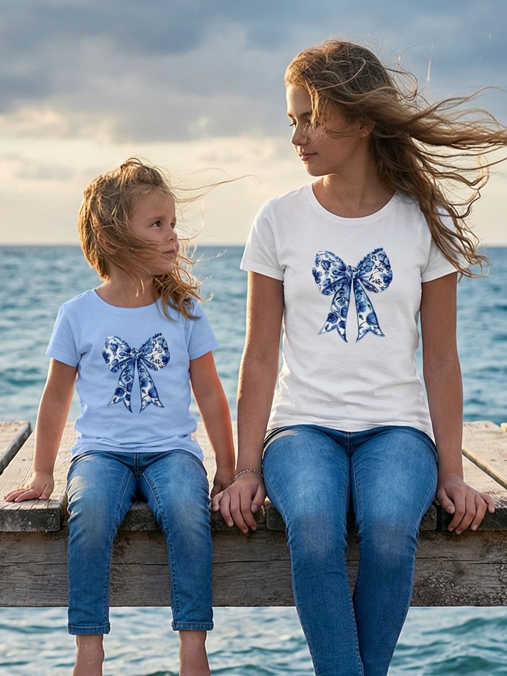 Dievčenské tričko CHIC in BLUE s krátkym rukávom