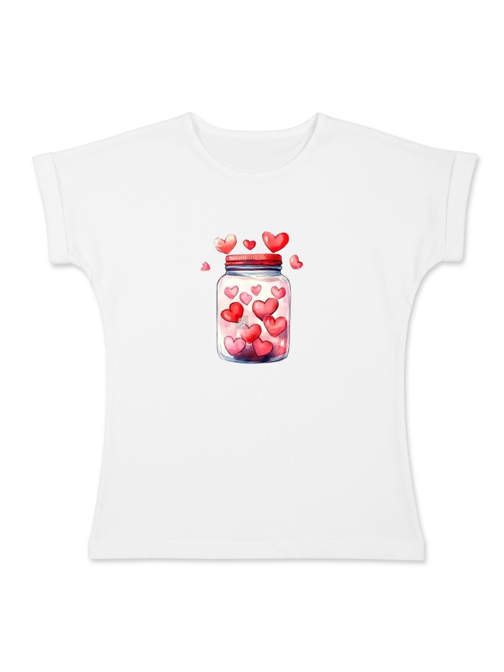 Dievčenské tričko COMPOTE OF HEARTS s krátkym rukávom