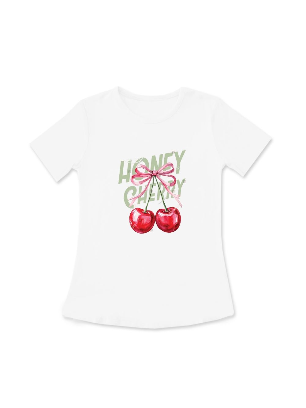 Dievčenské tričko HONEY CHERRY s krátkym rukávom