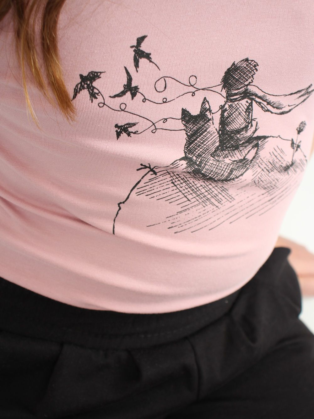 Dievčenské tričko LITTLE PRINCE s krátkym rukávom