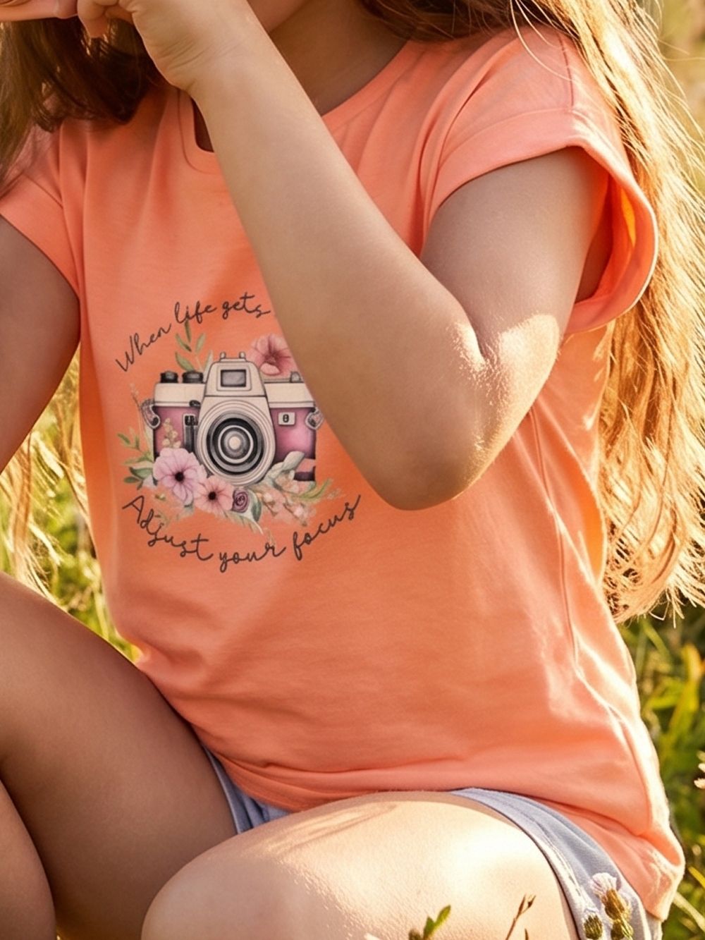 Dievčenské tričko MEMORIES s krátkym rukávom