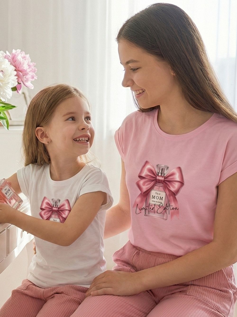 Dievčenské tričko PARFUME s krátkym rukávom