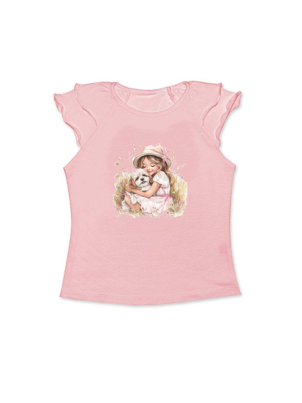 Dievčenské tričko SUMMER MOMENTS s krátkym rukávom