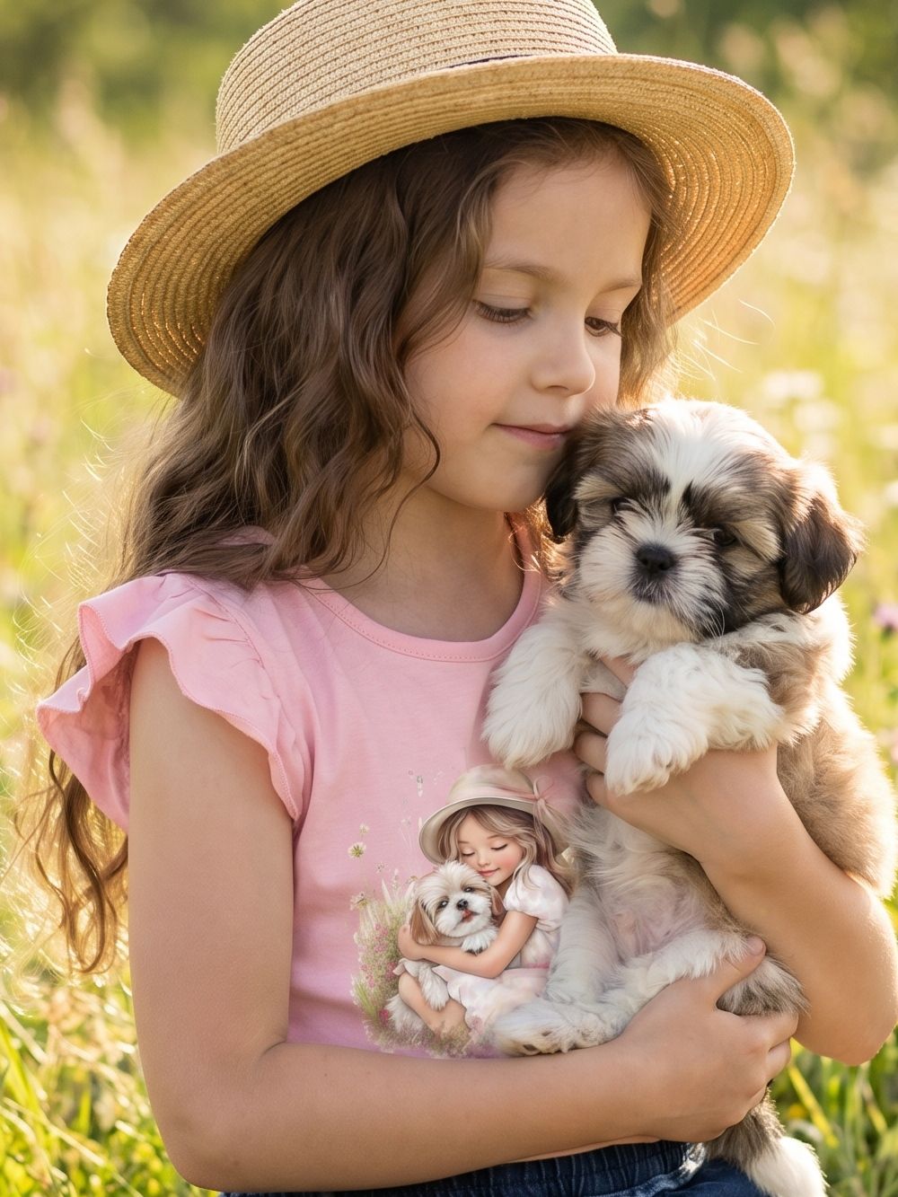 Dievčenské tričko SUMMER MOMENTS s krátkym rukávom