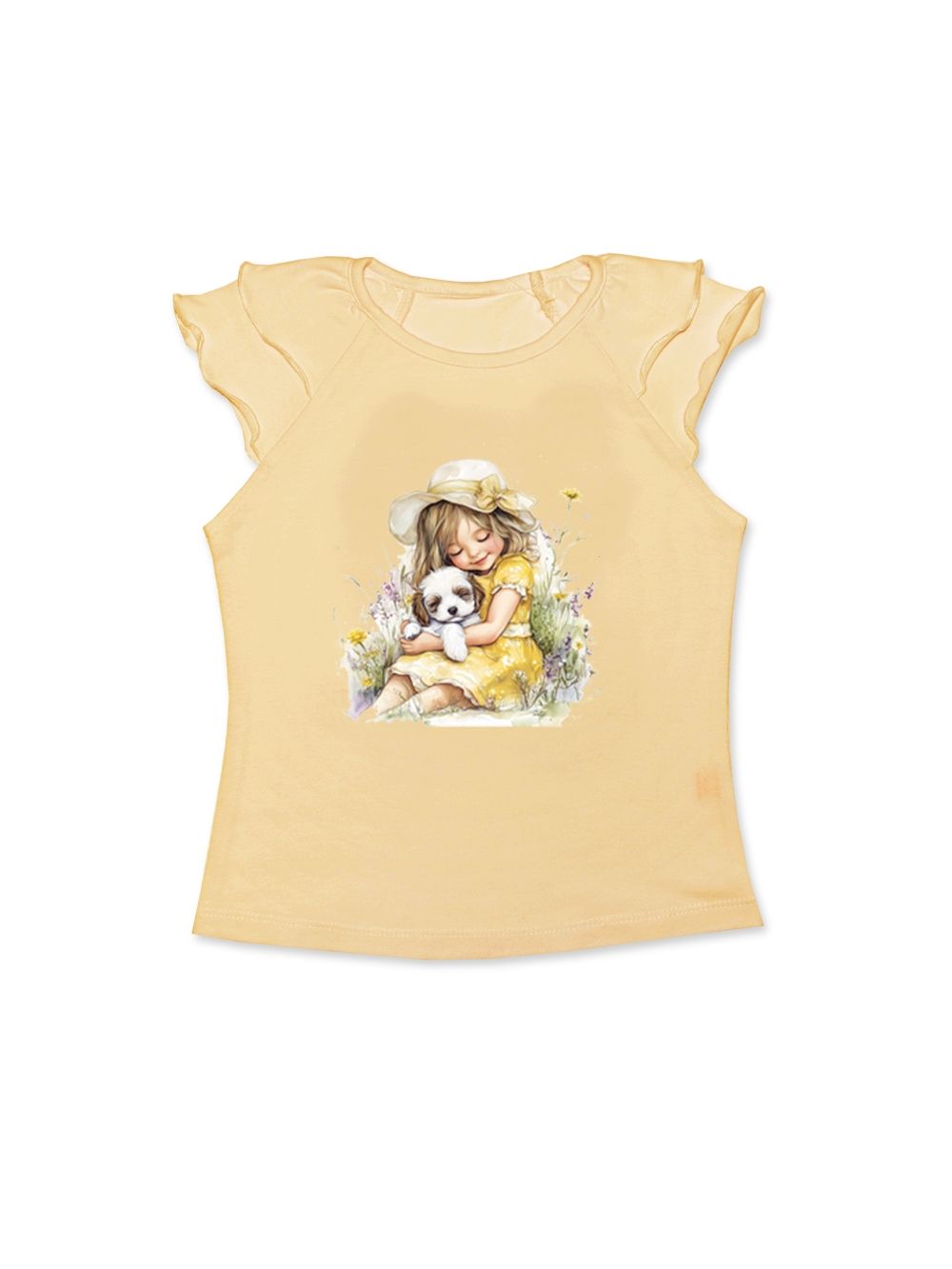 Dievčenské tričko SUMMER MOMENTS s krátkym rukávom