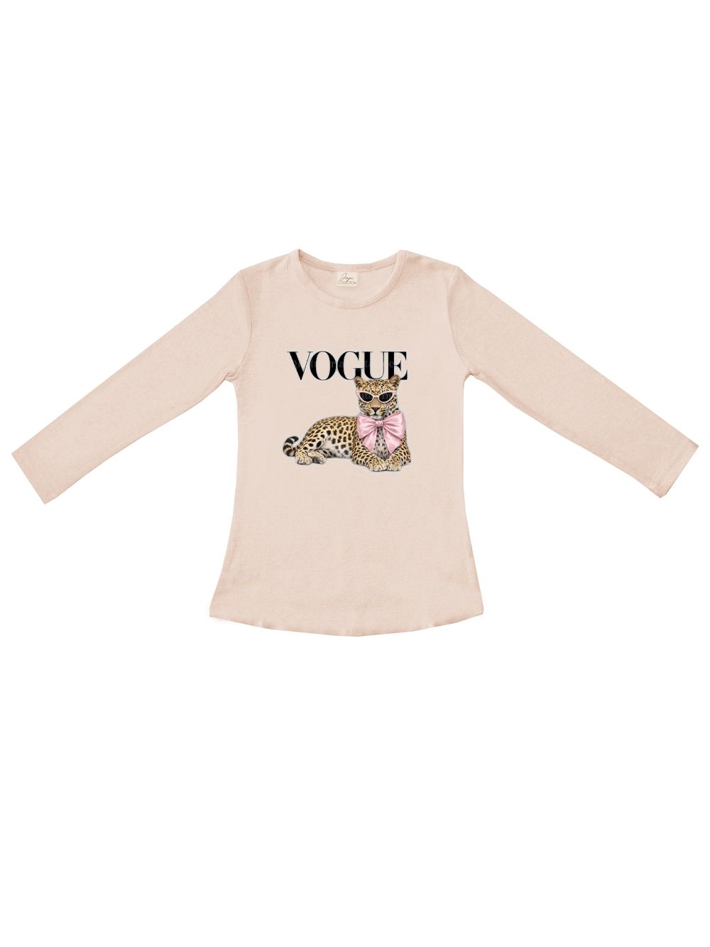 Dievčenské tričko VOGUE s dlhým rukávom