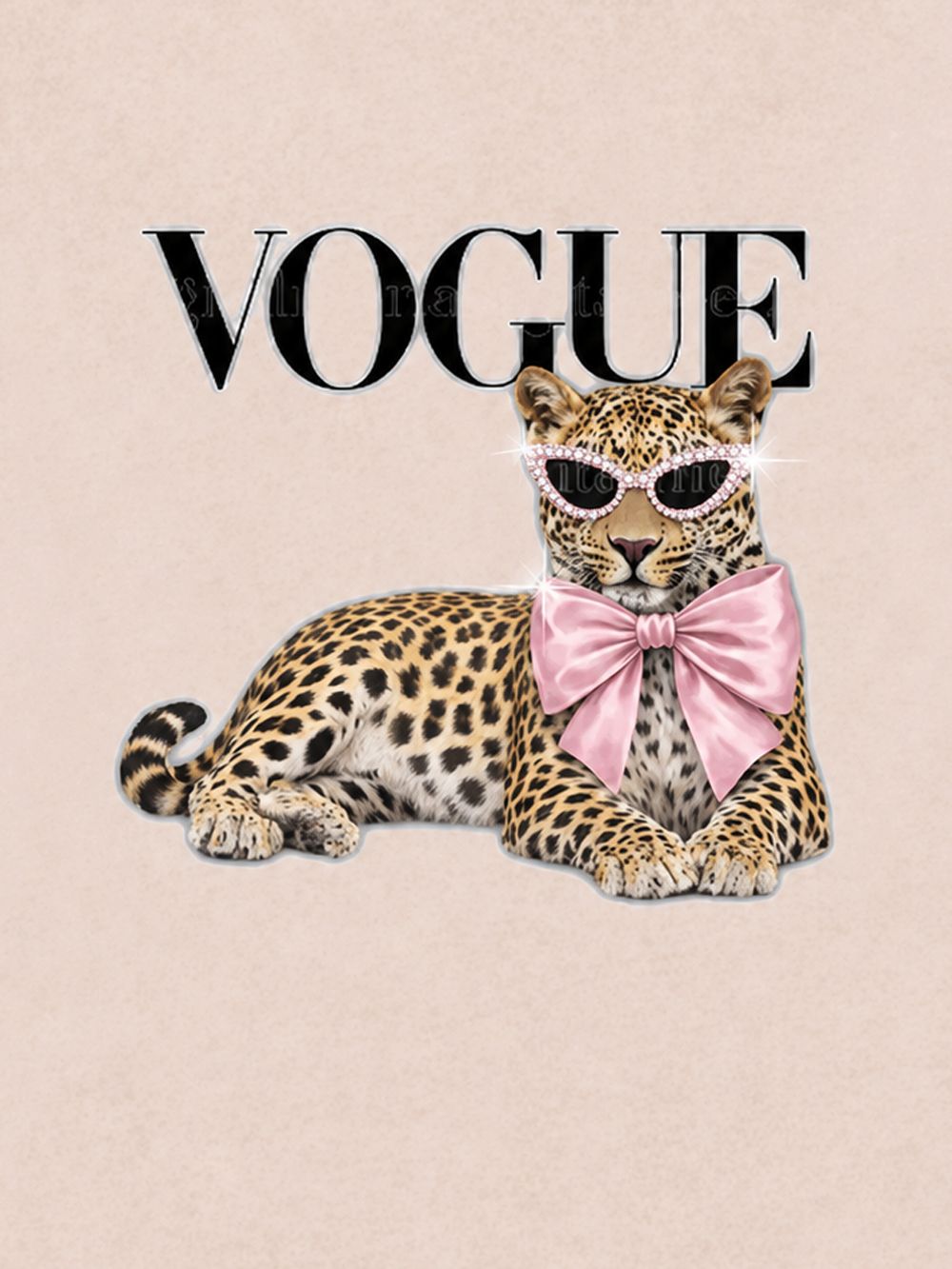 Dievčenské tričko VOGUE s dlhým rukávom
