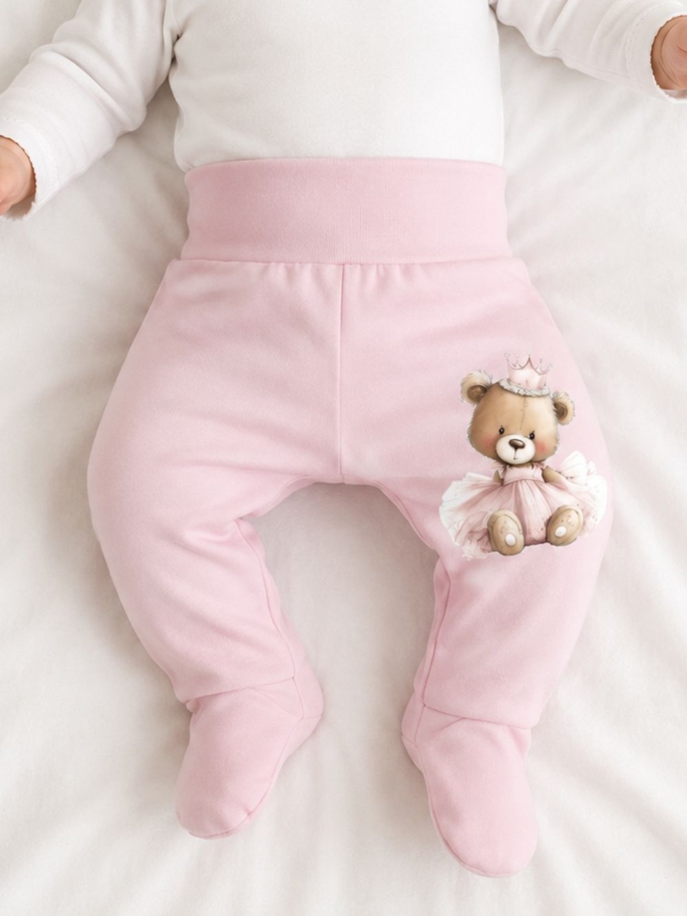 Dojčenské polodupačky TEDDY PRINCESS