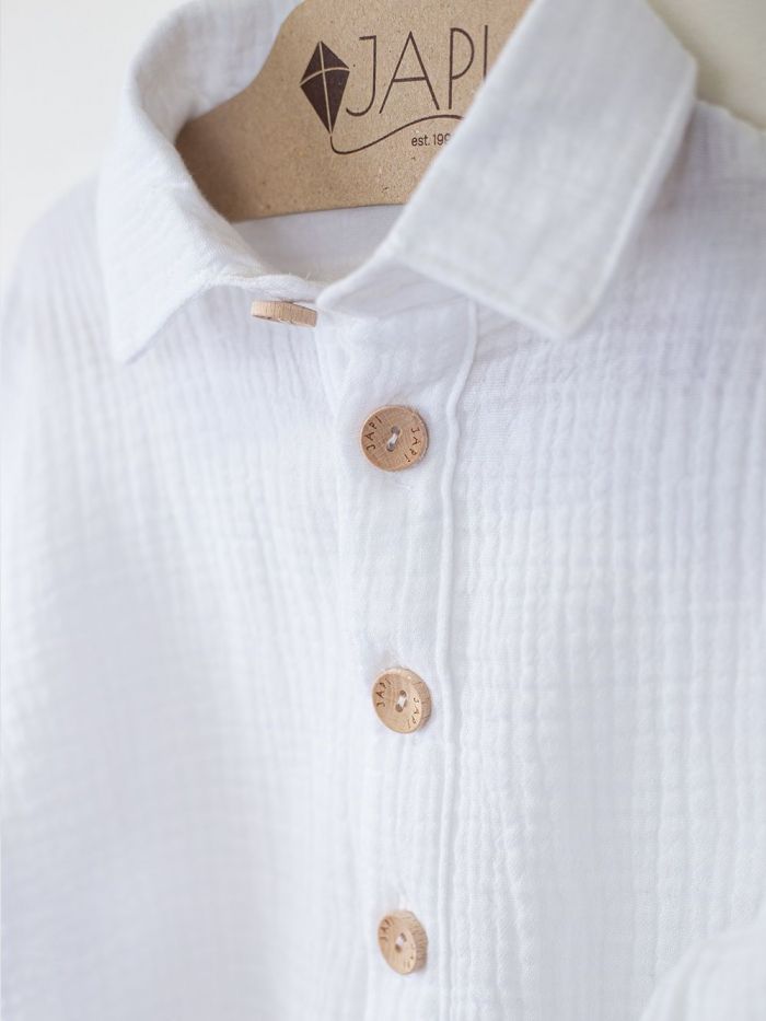 Chlapčenská košeľa MINERAL s dlhým rukávom.