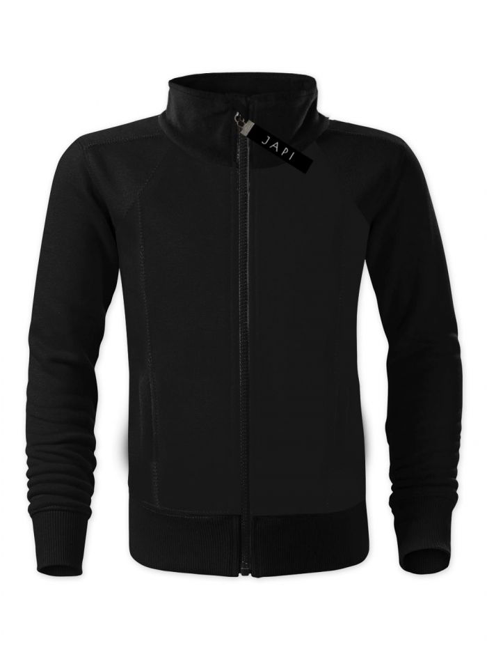 Chlapčenská mikina na zips CHARCOAL