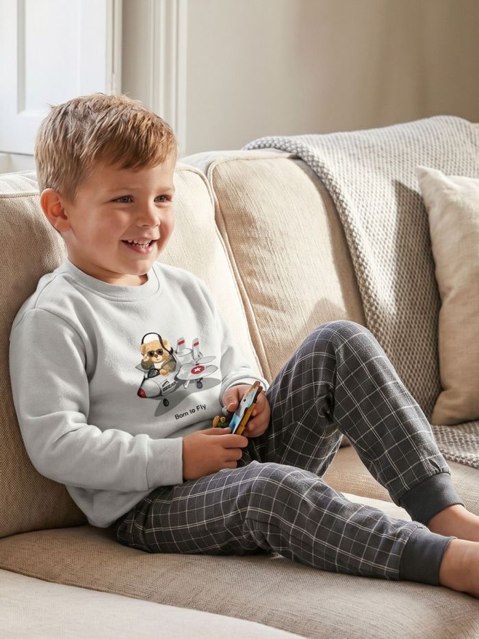 Chlapčenské pyžamo  BORN TO FLY