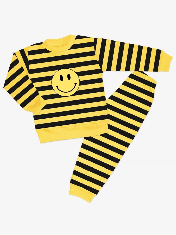 Chlapčenské pyžamo pásik SMEJKO