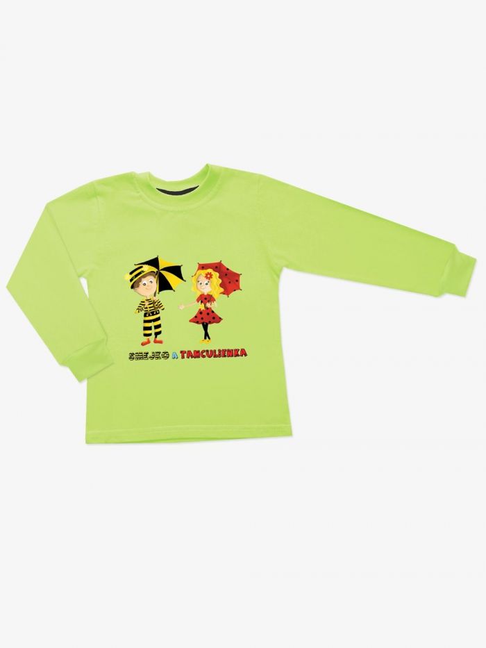 Chlapčenské tričko SMEJKO a TANCULIENKA s dlhým rukávom