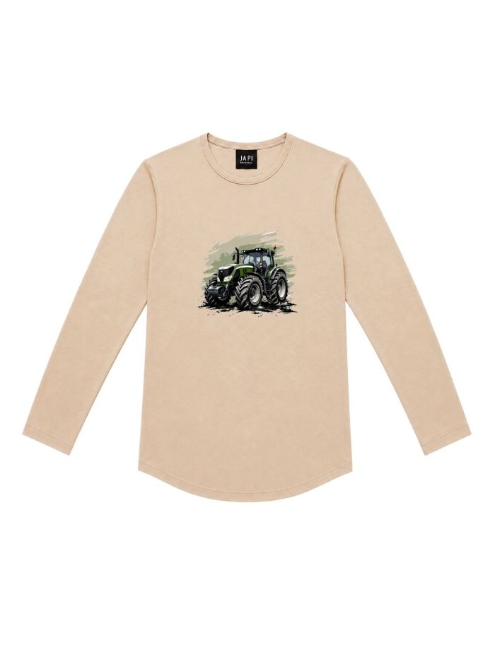 Chlapčenské tričko TRACTOR TIME s dlhým rukávom