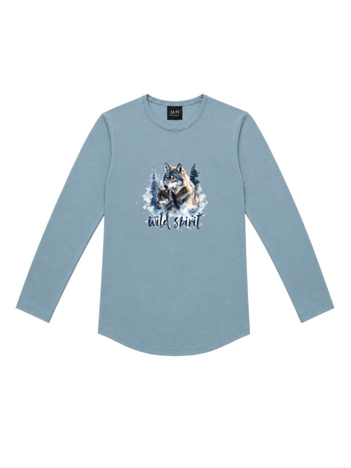 Chlapčenské tričko WILD SPIRIT  s dlhým rukávom